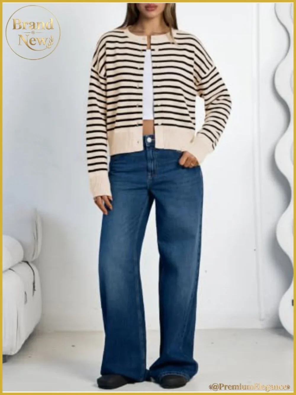 Lightweight Cropped Knit Cardigan Buttery Soft Fall Cute Sweaters